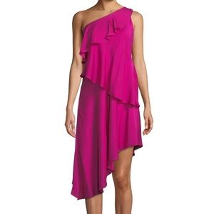 Milly Nora One Shoulder Dress
